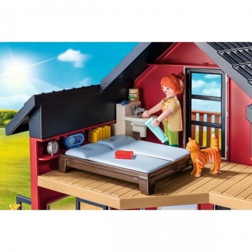 Playset Playmobil 71248 Country Furnished House with Barrow and Cow 137 Daudzums image 4