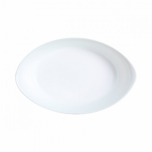 Поднос Luminarc Smart Cuisine Овальный Белый Cтекло 21 x 13 cm (6 штук) image 4