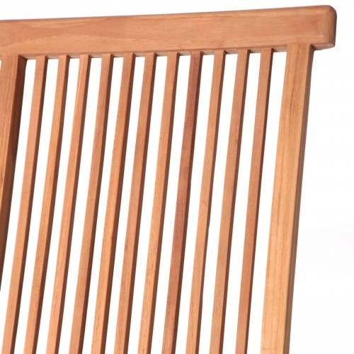 Garden chair Kayla 46,5 x 56 x 90 cm Natural Teak image 4