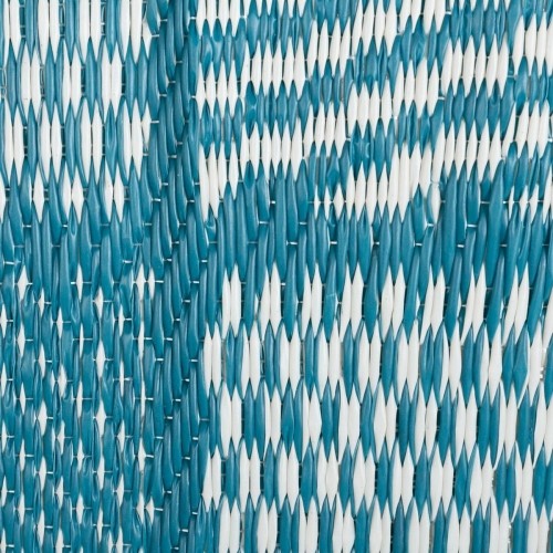 Bigbuy Home Outdoor Carpet Meis Zils Balts polipropilēns 90 x 150 cm image 4