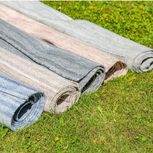 Bigbuy Home Outdoor Carpet Goa PET Balts/Pelēks 160 x 230 cm image 4