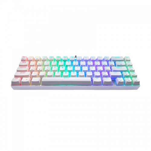 Mechanical gaming keyboard Motospeed CK67 RGB (white) image 4