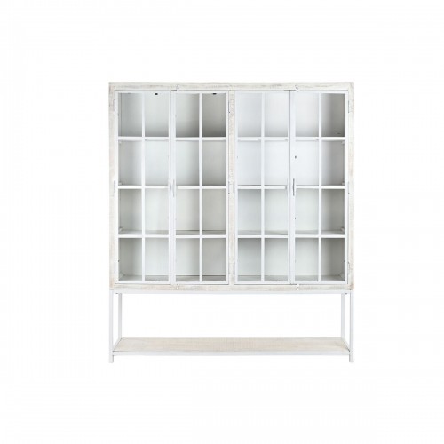 Shelves DKD Home Decor White Black Metal Mango wood 170 x 45 x 200 cm image 4