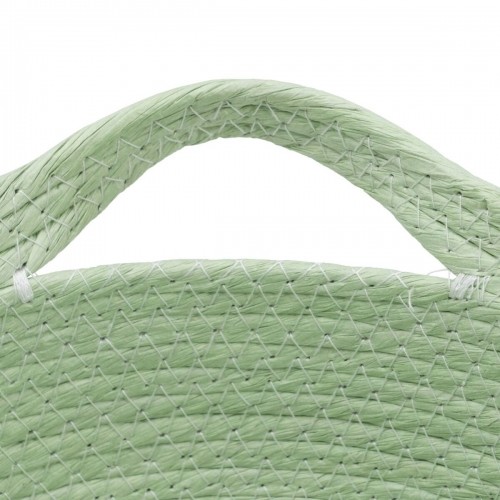 Set of Baskets Rope Light Green 26 x 26 x 33 cm (3 Pieces) image 4