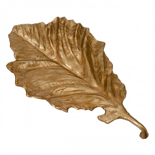 Centerpiece Golden Sheet Leaf of a plant 66 x 38 x 6 cm image 4