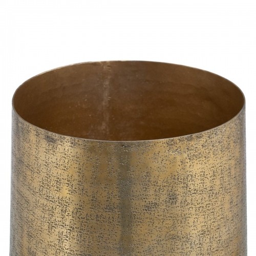 Vase 42 x 42 x 60 cm Golden Aluminium (2 Units) image 4