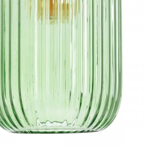 Bigbuy Home griestu gaismas Stikls Metāls Zaļš 14 x 14 x 32 cm image 4
