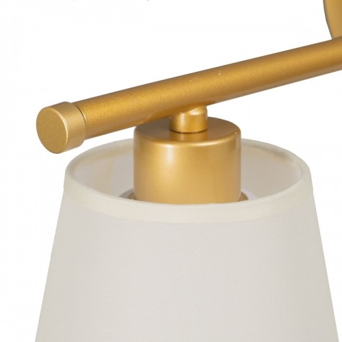 Bigbuy Home Настенный светильник 82 x 20 x 25 cm Синтетическая ткань Позолоченный Металл современный image 4