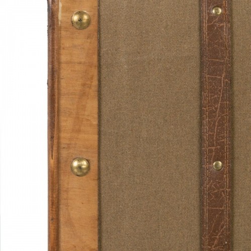 Set of Chests 50 x 36 x 20 cm Synthetic Fabric Wood (2 Pieces) image 4