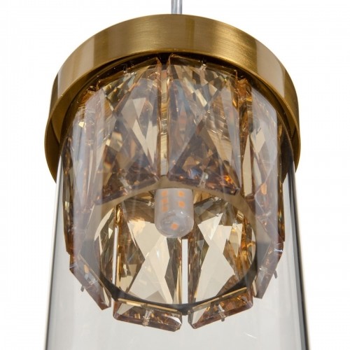 Ceiling Light Crystal Golden Metal 11 x 11 x 45 cm image 4