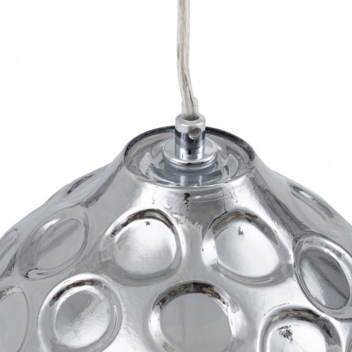 Ceiling Light 18 x 18 x 17,5 cm Crystal Silver Iron Ø 18 cm image 4