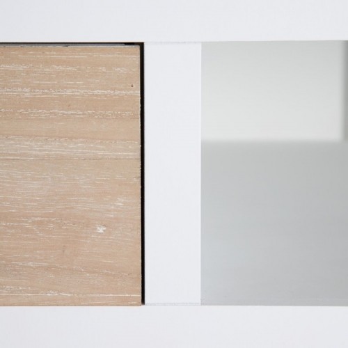 Bigbuy Home Туалетный столик MISS DAISY 90 x 40 x 79,5 cm Натуральный древесина сосны Белый image 4