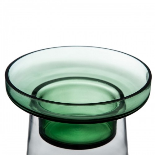 Bigbuy Home Svečturis 16,5 x 16,5 x 28,5 cm Zaļš Stikls image 4