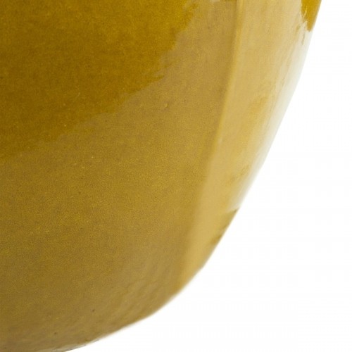 Vase 52 x 52 x 80 cm Ceramic Yellow (2 Units) image 4