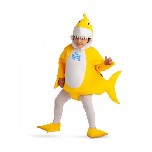 Маскарадные костюмы для младенцев My Other Me Жёлтый Акула (3 Предметы) image 4