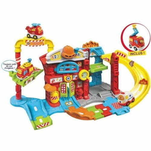 Набор машинок Vtech  Maxi Fire Station cо звуком image 4