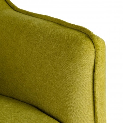 Armchair 76,5 x 70 x 74 cm Synthetic Fabric Metal Green image 4