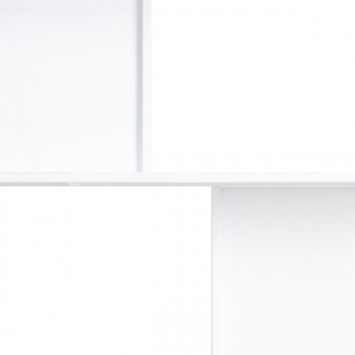 Bigbuy Home Plaukti SQUARE 100 x 22 x 175 cm Metāls Balts image 4