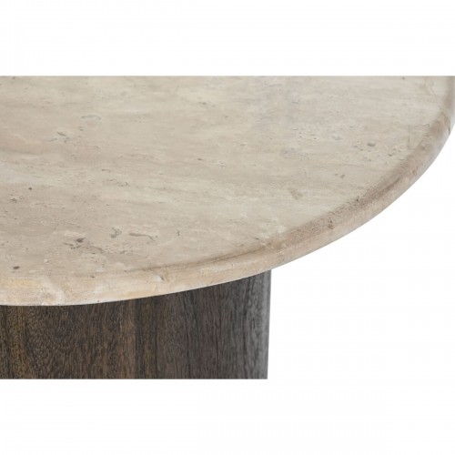 Кофейный столик DKD Home Decor 120 x 70 x 53 cm Алюминий Камень Древесина манго image 4