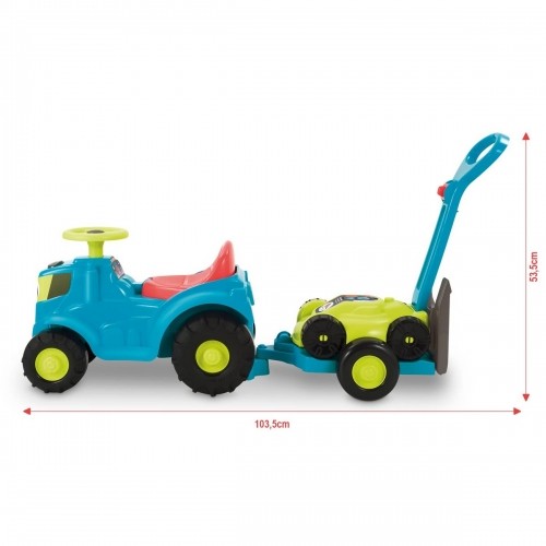 Машинка-каталка Ecoiffier Trailer Tractor прицеп экстрактор image 4