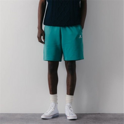 Men's Sports Shorts Converse Classic Fit Wearers Left Star Green image 4