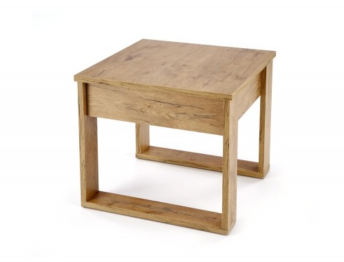 Halmar NEA SQUARE coffee table, wotan oak image 4