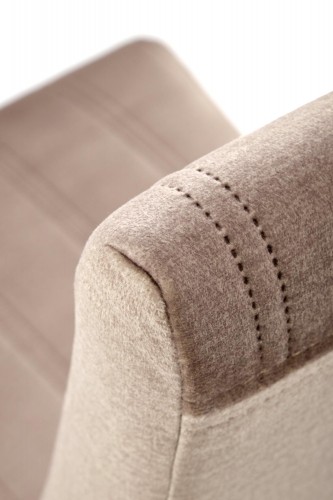 Halmar DIEGO 3 chair, honey oak / Monolith 09 (beige) image 4