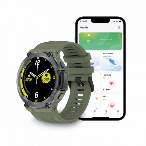 Smartwatch KSIX Oslo 1,5" Bluetooth 5.0 270 mAh Green image 4