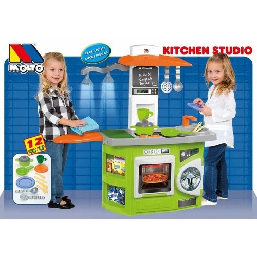 Molto Rotaļlietu Virtuve Moltó K Kitchen Studio 80 x 28 x 82 cm 12 Daudzums 13153 image 4
