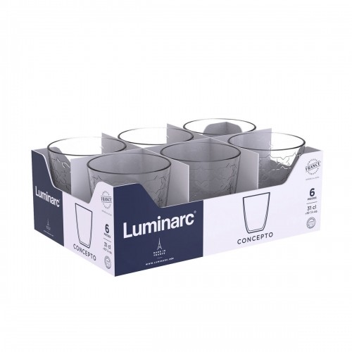 Стакан Luminarc Concepto Прозрачный Cтекло 310 ml (24 штук) image 4