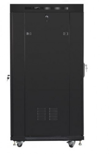 Lanberg 19 inch RACK installation cabinet, standing 37u 800x1000 black LCD glass door (flat pack) image 4