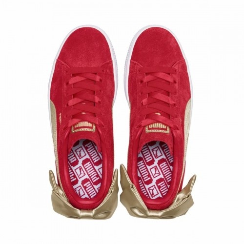 Sieviešu ikdienas apavi Puma Sportswear Suede Bow Varsity Sarkans image 4