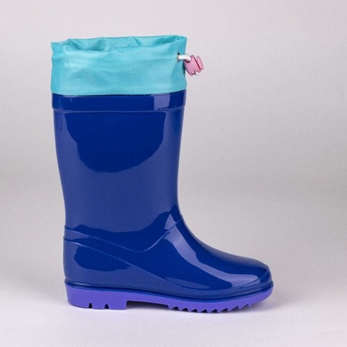 Children's Water Boots Stitch Blue image 4