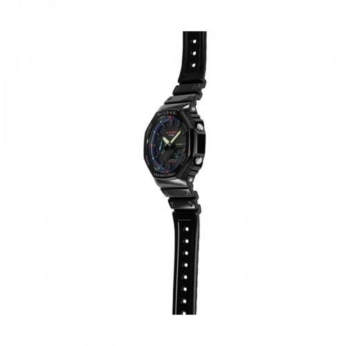 Мужские часы Casio G-Shock OAK COLLECTION VIRTUAL RAINBOW SERIE Чёрный (Ø 45 mm) image 4