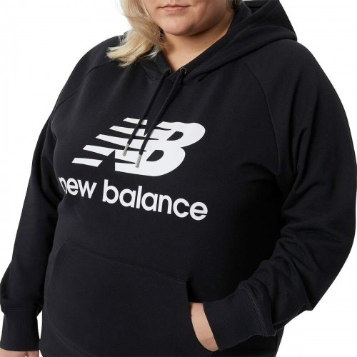 Толстовка с капюшоном женская New Balance Чёрный image 4