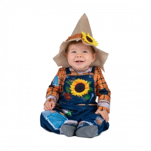 Costume for Babies My Other Me Blue Orange Scarecrow 7-12 Months (2 Pieces) image 4