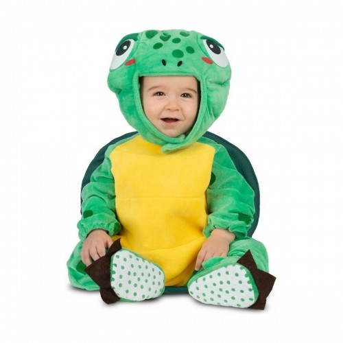 Маскарадные костюмы для младенцев My Other Me Зеленый Жёлтый Черепаха (4 Предметы) image 4