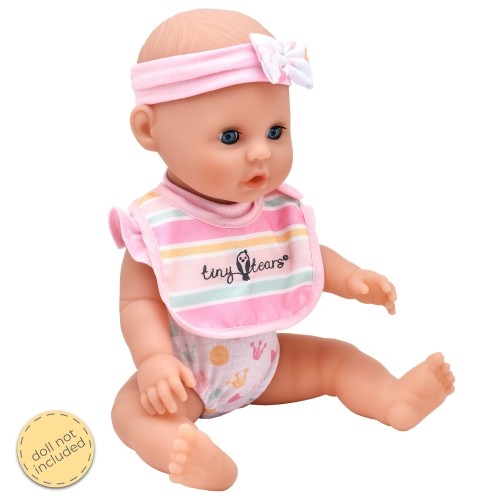TINY TEARS doll accessory pack, bibs and nappies, 11123 image 4