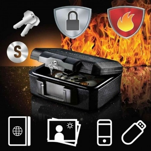 Safety-deposit box Master Lock L1200 36 x 28,5 x 15,5 cm Black image 4