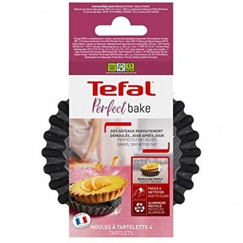 Tartlets tin Tefal J1608102 Brown Ø 11 cm 4 Units image 4