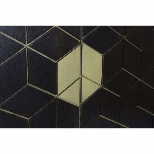 Sideboard DKD Home Decor Black Golden Dark brown 160 x 40 x 90 cm image 4