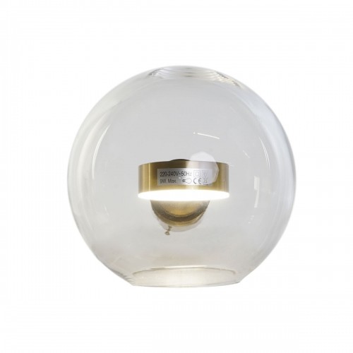 Настенный светильник DKD Home Decor Стеклянный Позолоченный Металл современный 20 x 25 x 20 cm image 4