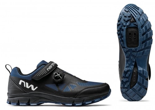 Velo apavi Northwave Corsair MTB AM black-deep blue-46 image 4