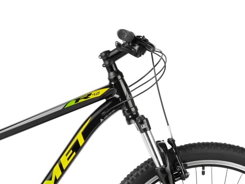 Velosipēds Romet Rambler R7.0 27.5" 2023 black-yellow-silver-21" / XL image 4