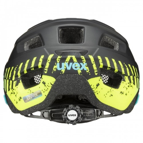 Velo ķivere Uvex Access black aqua lime mat-52-57CM image 4