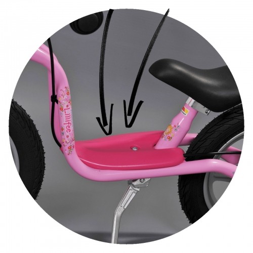 Balansēšanas velosipēds PUKY LR 1Br rose pink image 4