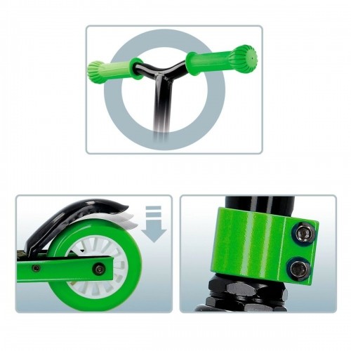 Scooter Colorbaby Black Green 4 Units image 4