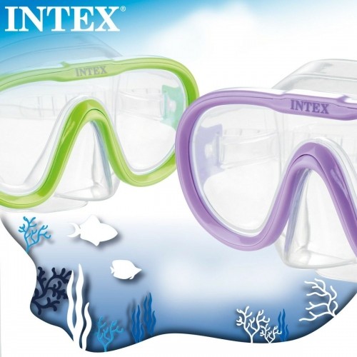 Очки для сноркелинга Intex Sea Scan Фиолетовый (12 штук) image 4