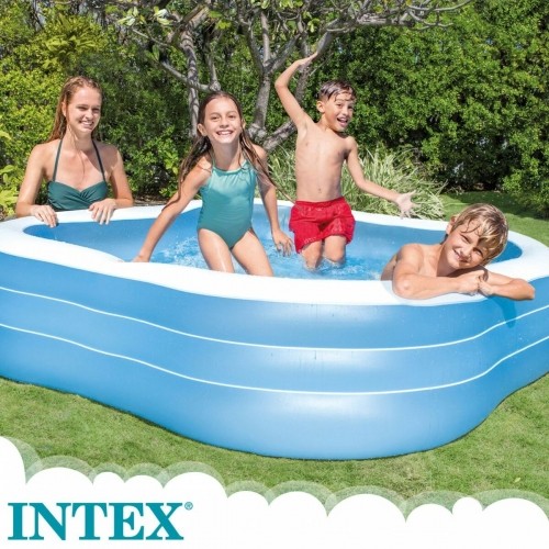 Inflatable pool Intex Blue 1250 L 229 x 56 x 229 cm (2 Units) image 4