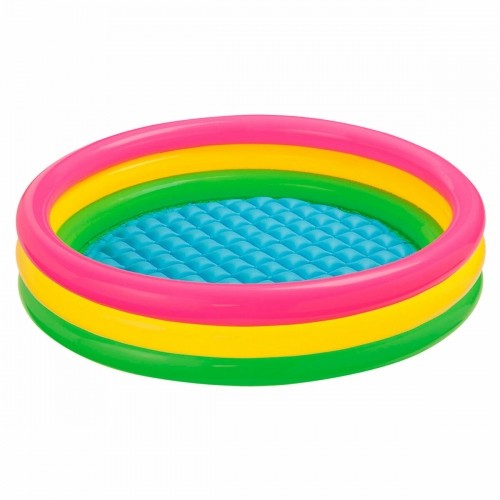 Inflatable Paddling Pool for Children Intex Sunset Rings 131 L 114 x 25 x 114 cm (6 Units) image 4